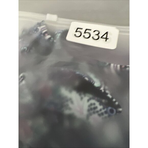 Talbots Women's Top Size Medium Petite MP Blue Paisley Long Sleeve Pullover - Picture 8 of 8